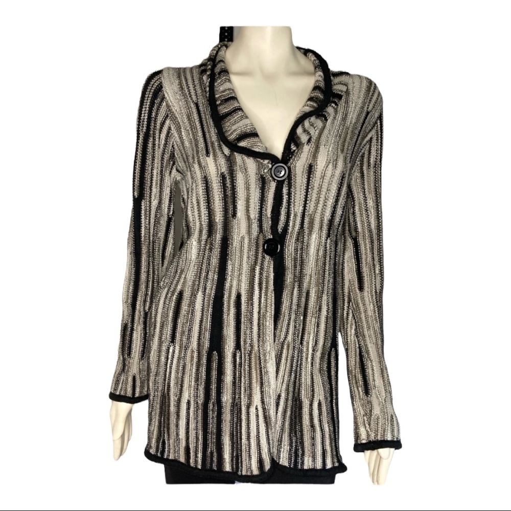 Multiples Striped Sweater